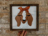 3-D Goat Wall Art